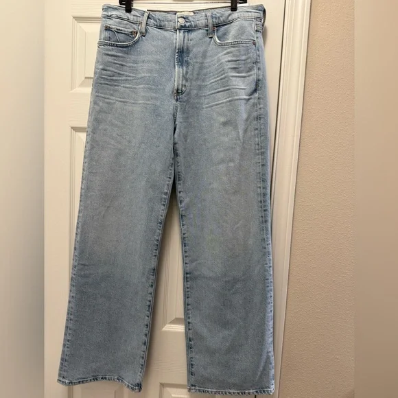 Agolde Harper Straight Jeans, color Beam - Picture 5 of 6